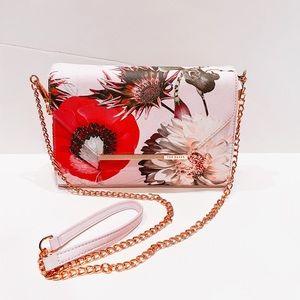 Ted Baker neon poppy textured cross body